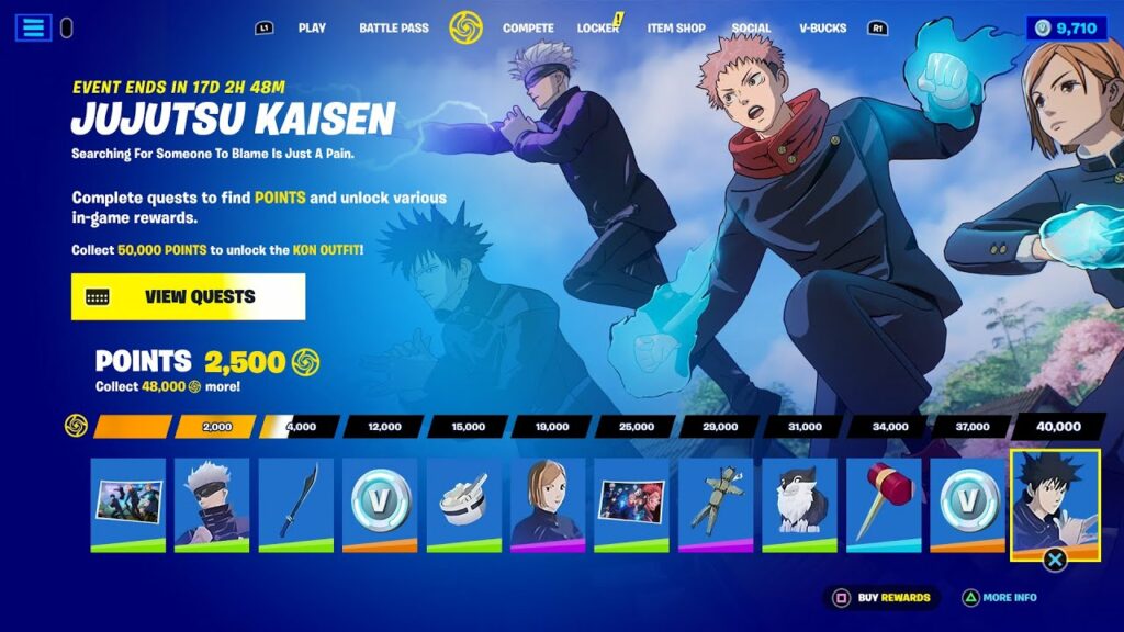 Fortnite-x-Jujutsu-Kaisen_Pass de combat